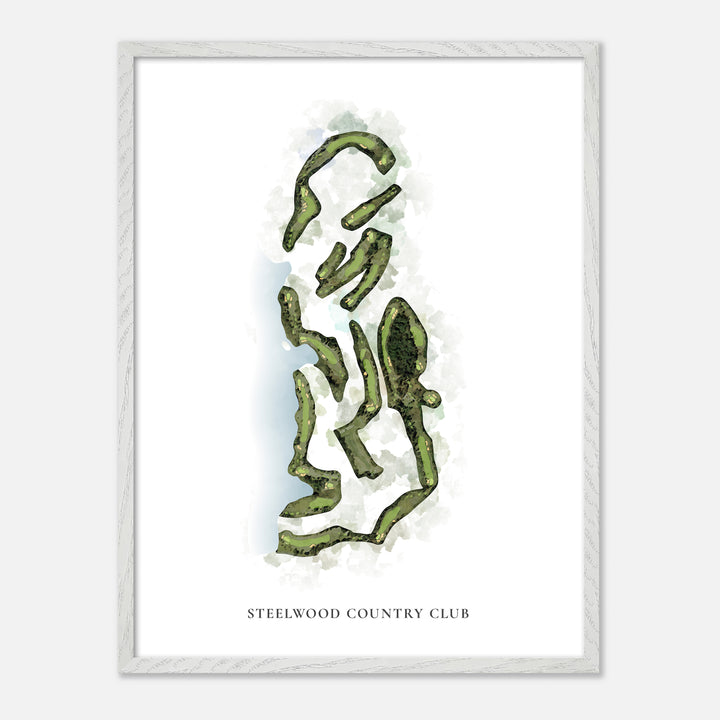 Print of Steelwood Country Club Classic Map