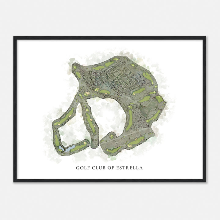 Print of Golf Club Of Estrella Classic Map