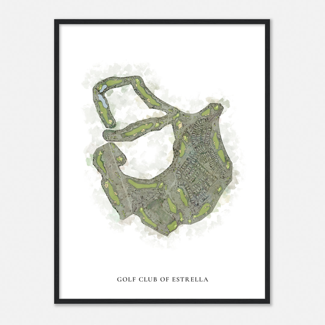 Print of Golf Club Of Estrella Classic Map