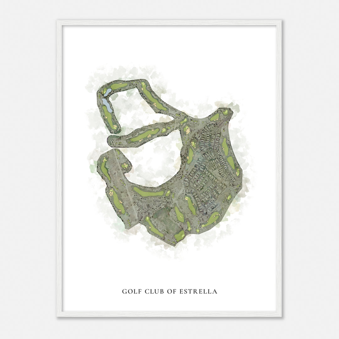 Print of Golf Club Of Estrella Classic Map