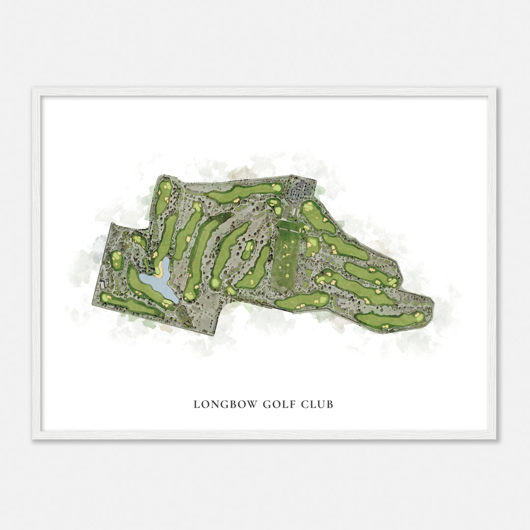 Print of Longbow Golf Club Classic Map