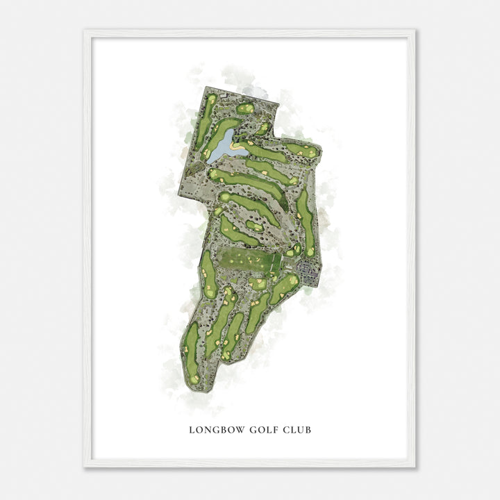 Print of Longbow Golf Club Classic Map