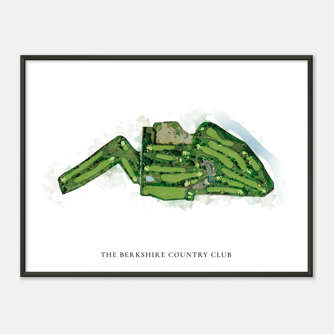 Print of The Berkshire Country Club Classic Map