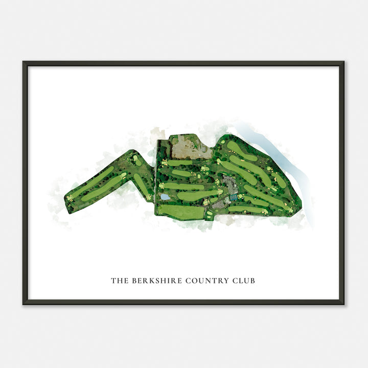 Print of The Berkshire Country Club Classic Map
