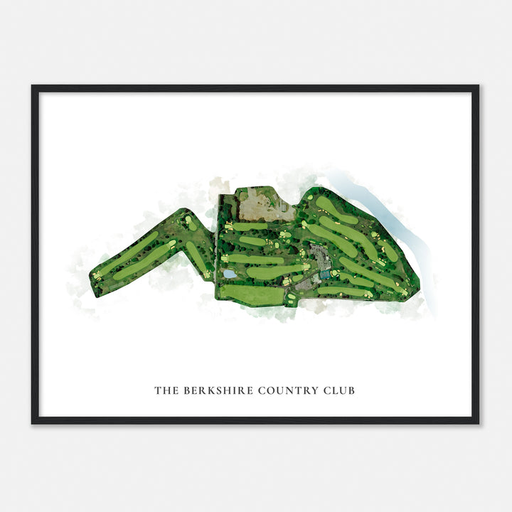 Print of The Berkshire Country Club Classic Map