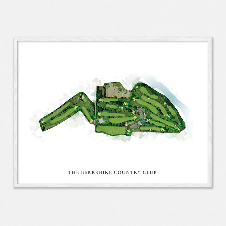 Print of The Berkshire Country Club Classic Map