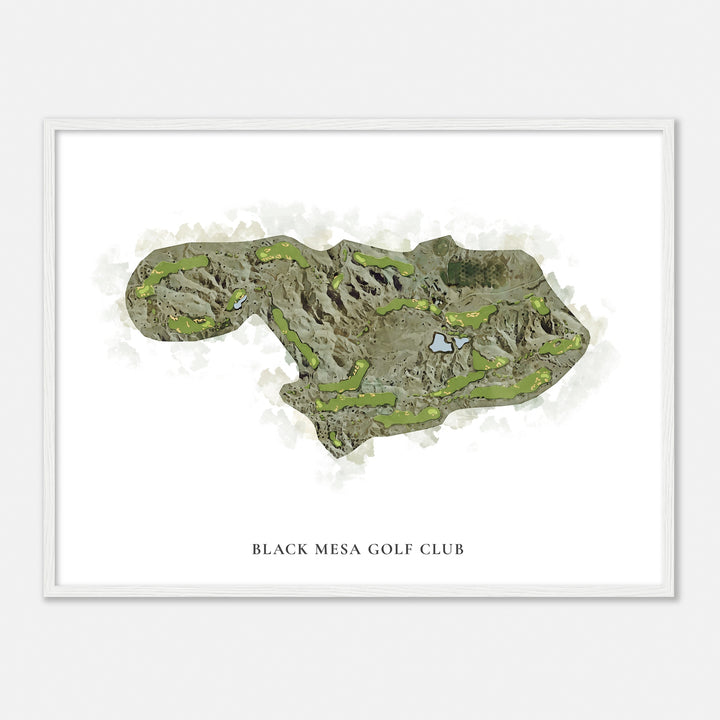 Print of Black Mesa Golf Club Classic Map