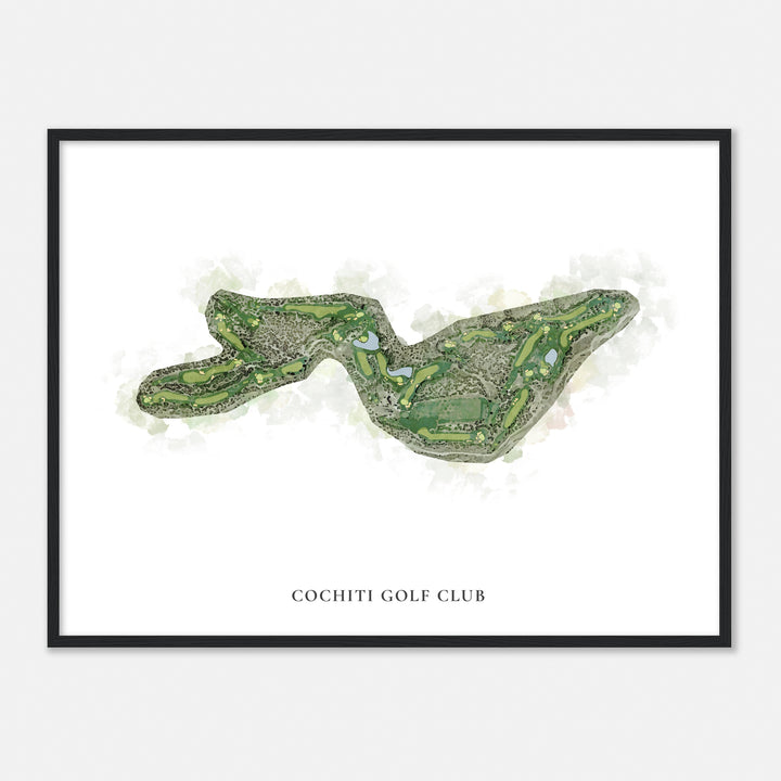 Print of Cochiti Golf Club Classic Map