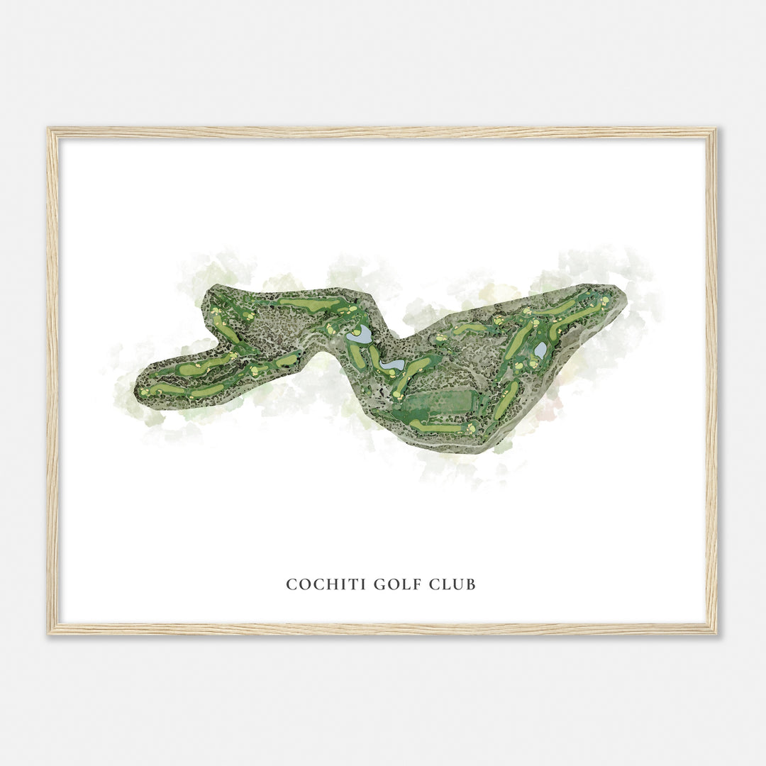 Print of Cochiti Golf Club Classic Map