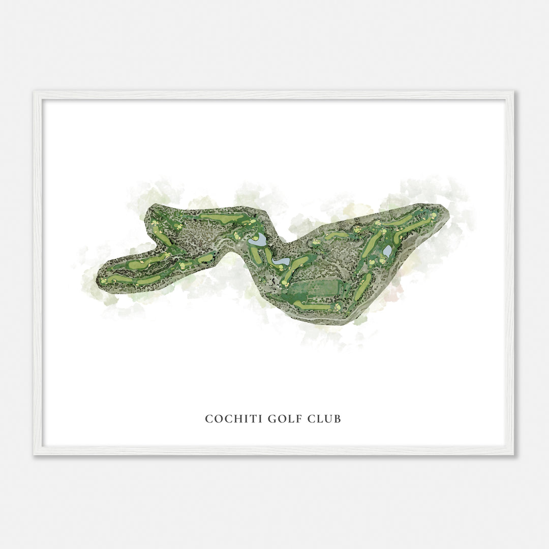 Print of Cochiti Golf Club Classic Map