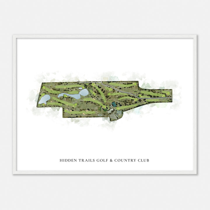 Print of Hidden Trails Golf & Country Club Classic Map