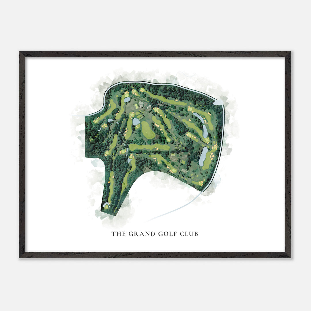 Print of The Grand Golf Club Classic Map
