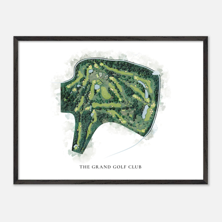Print of The Grand Golf Club Classic Map