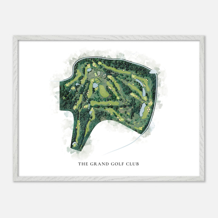 Print of The Grand Golf Club Classic Map