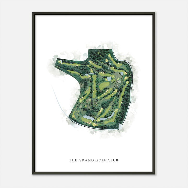 Print of The Grand Golf Club Classic Map