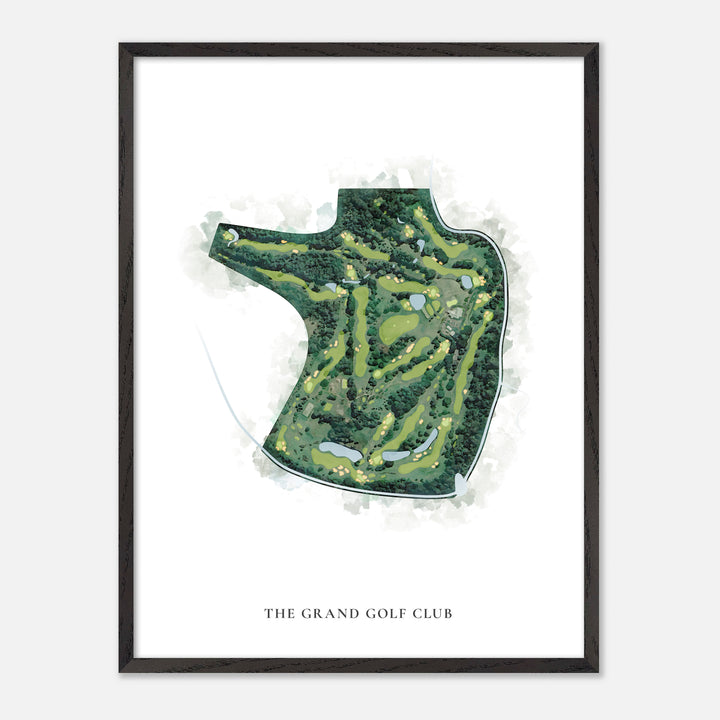 Print of The Grand Golf Club Classic Map