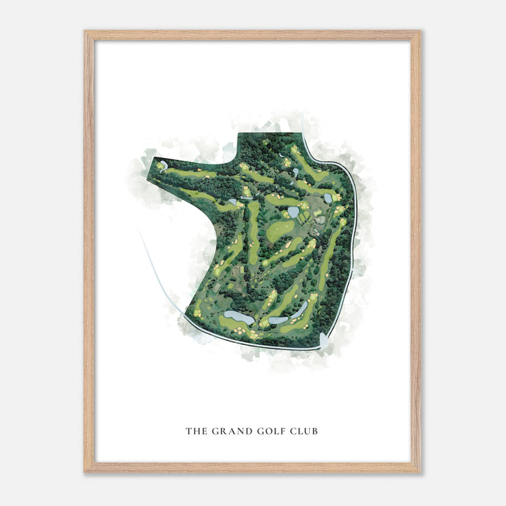 Print of The Grand Golf Club Classic Map