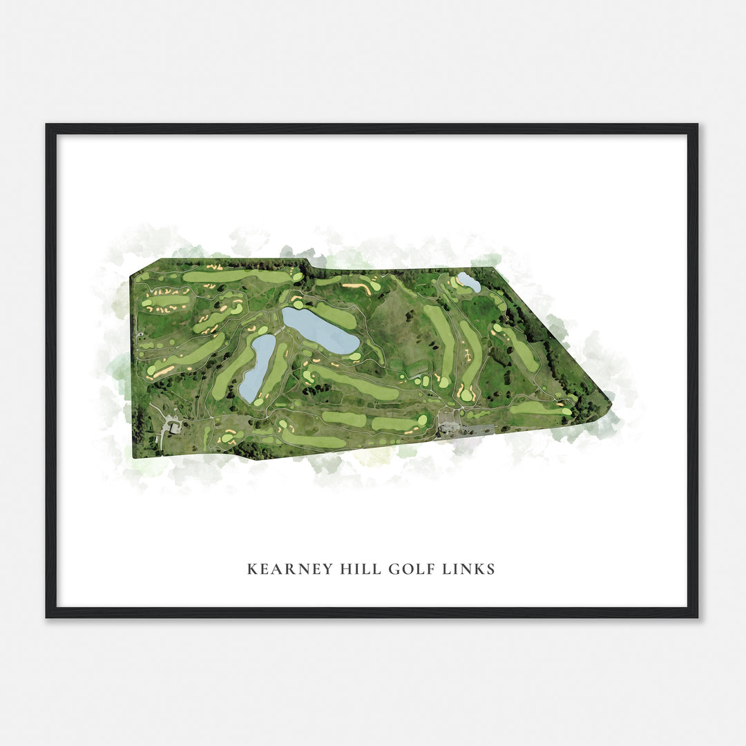 Print of Kearney Hill Golf Links Classic Map