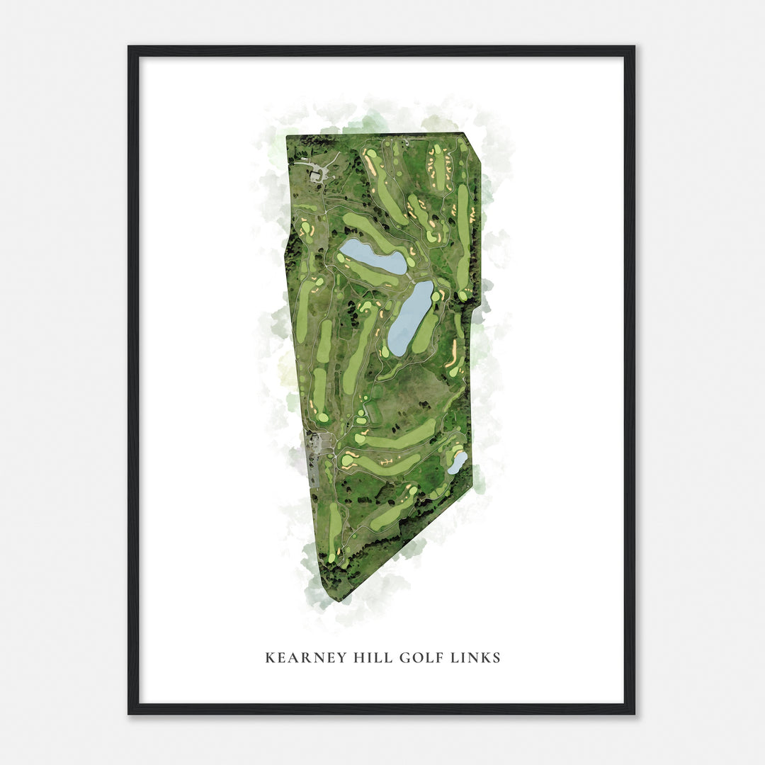 Print of Kearney Hill Golf Links Classic Map