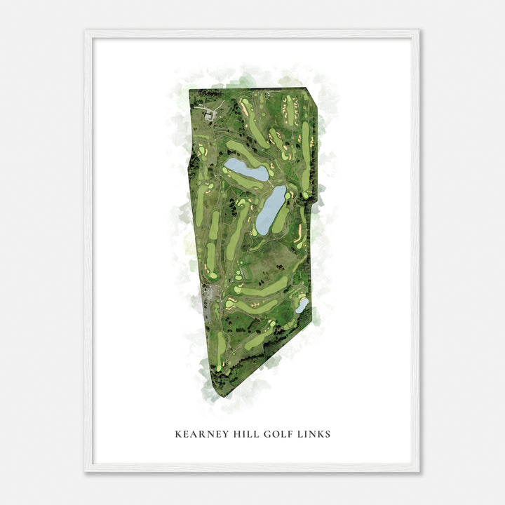 Print of Kearney Hill Golf Links Classic Map