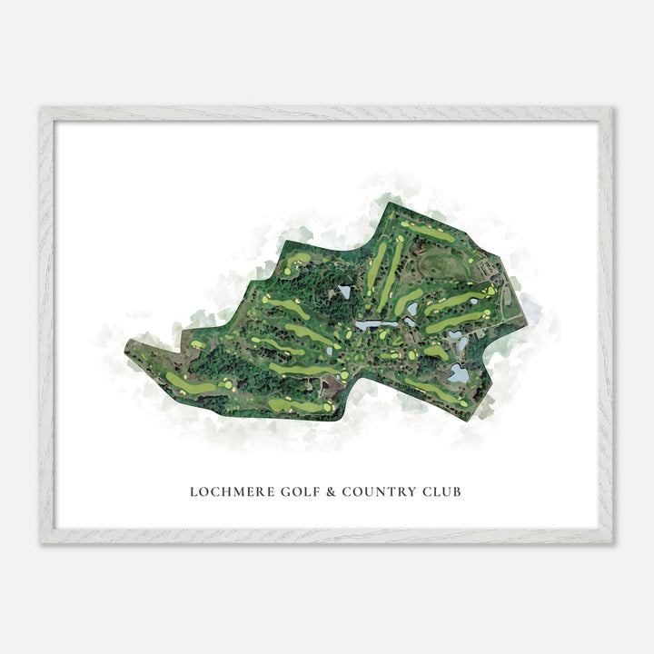Print of Lochmere Golf & Country Club Classic Map