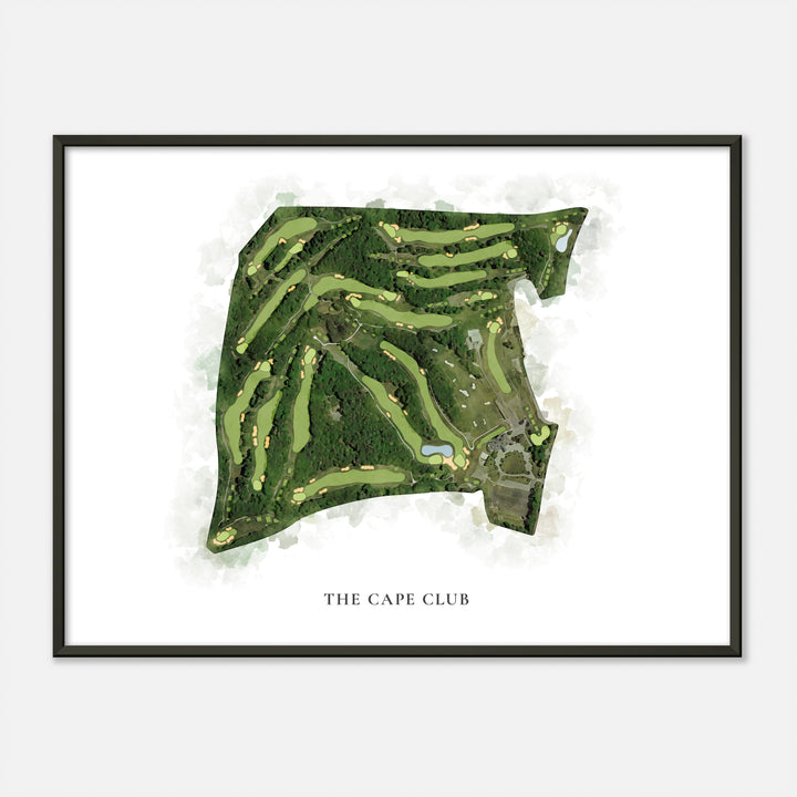 Print of The Cape Club Classic Map