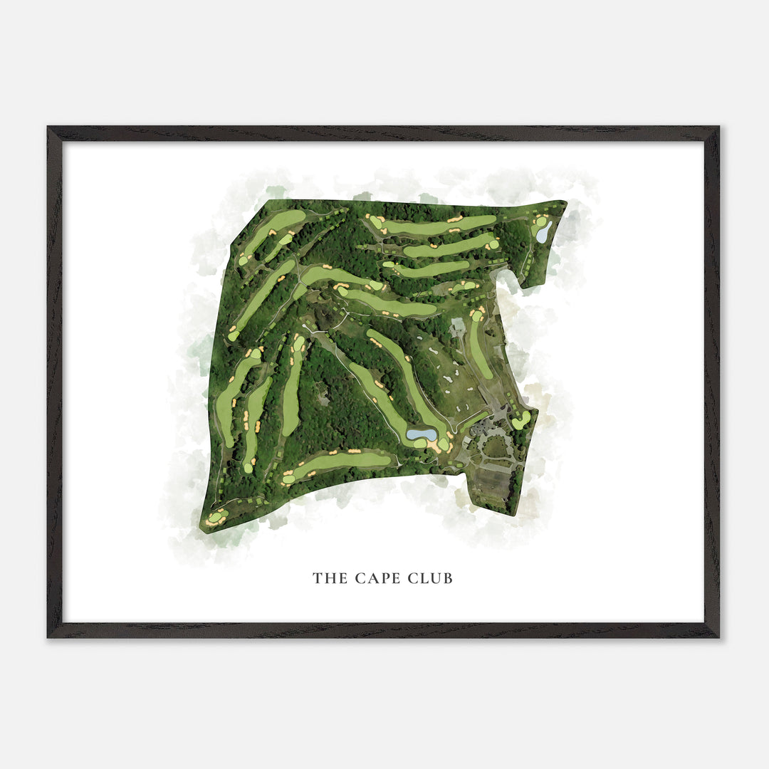 Print of The Cape Club Classic Map