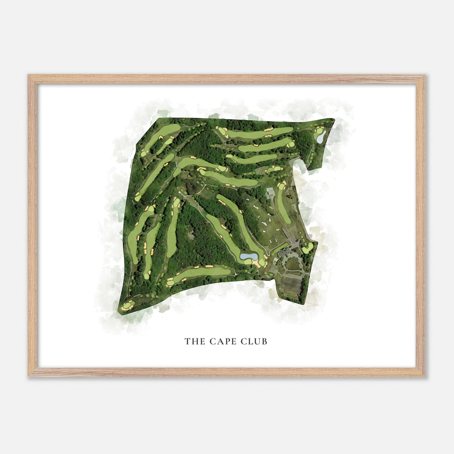 Print of The Cape Club Classic Map