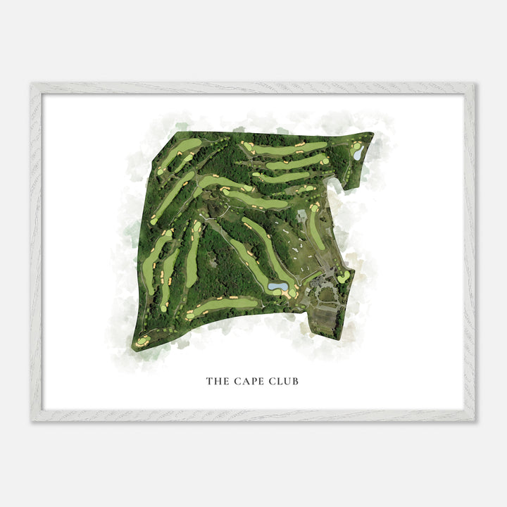 Print of The Cape Club Classic Map