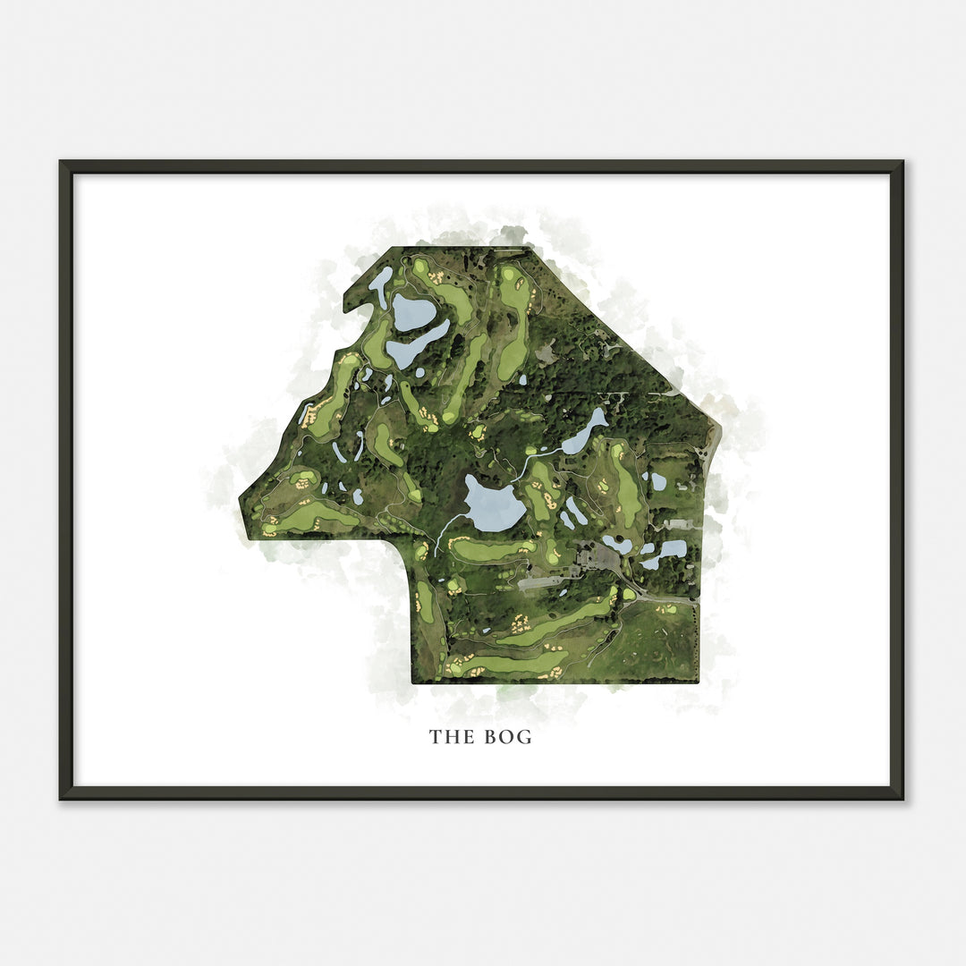 Print of The Bog Classic Map