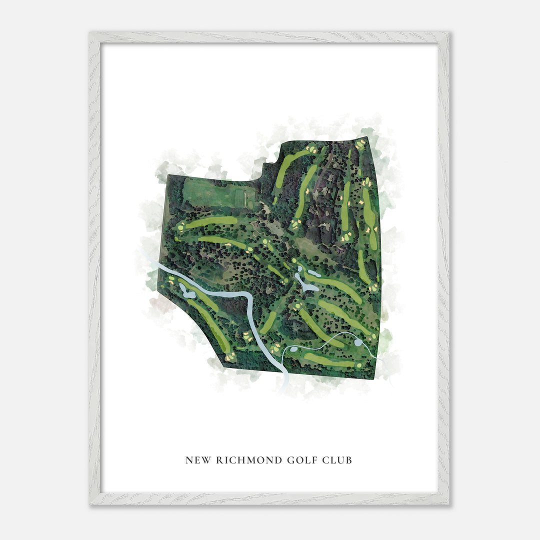 Print of New Richmond Golf Club Classic Map