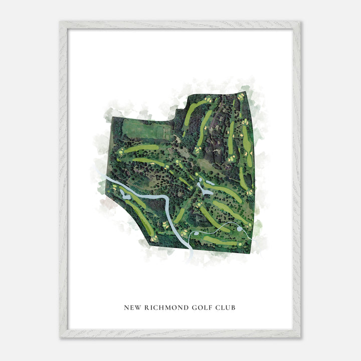 Print of New Richmond Golf Club Classic Map