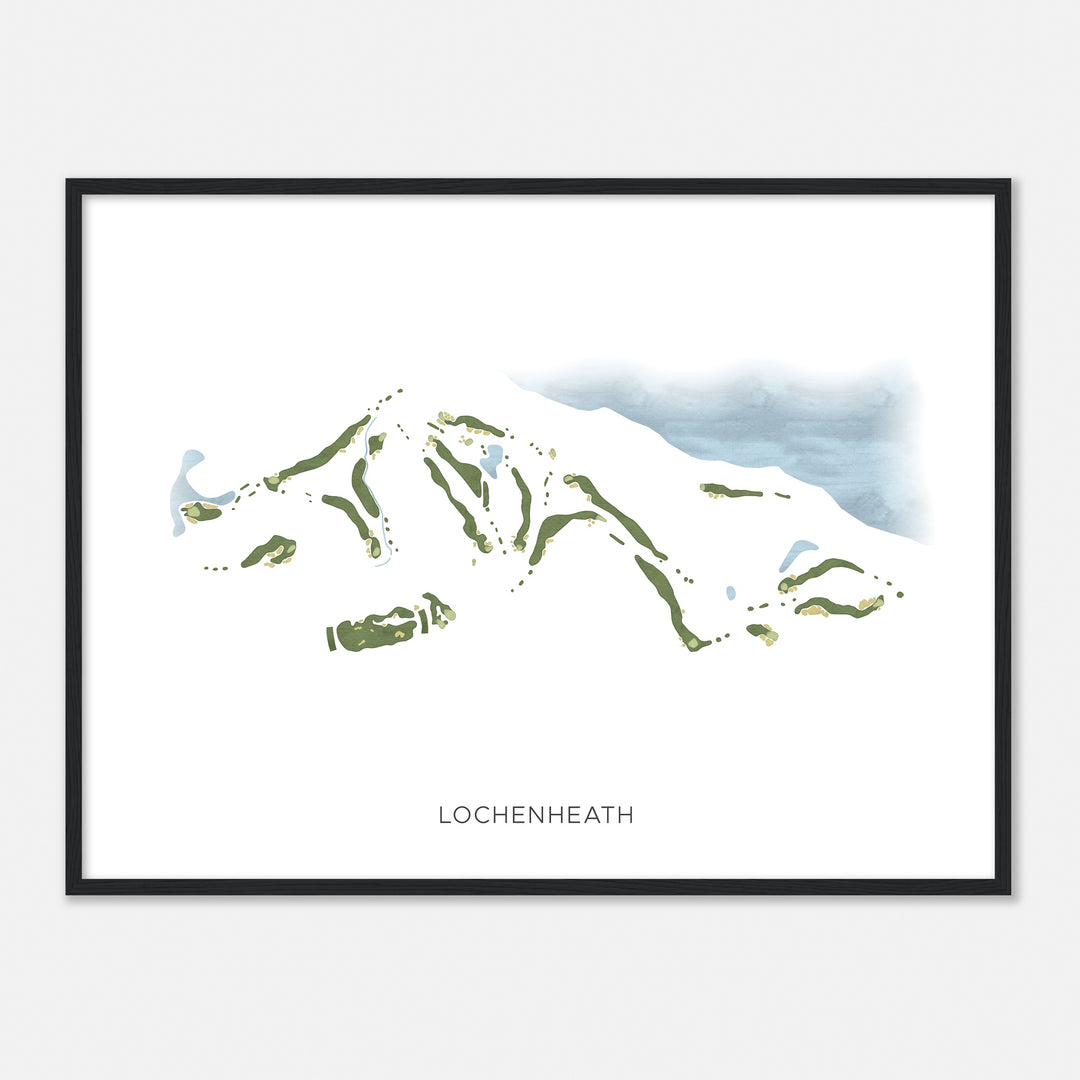 Print of Lochenheath Modern Map