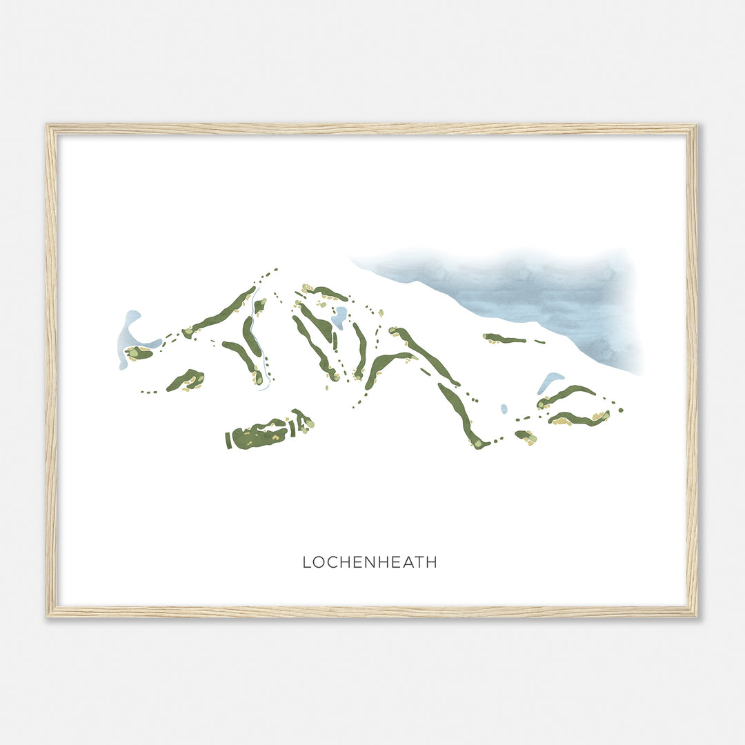 Print of Lochenheath Modern Map