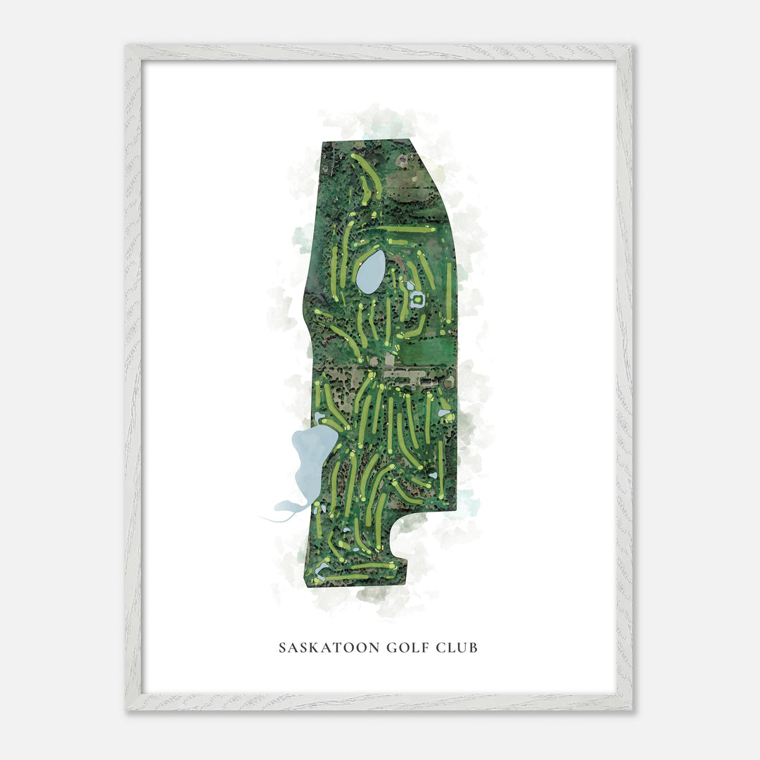 Print of Saskatoon Golf Club Classic Map