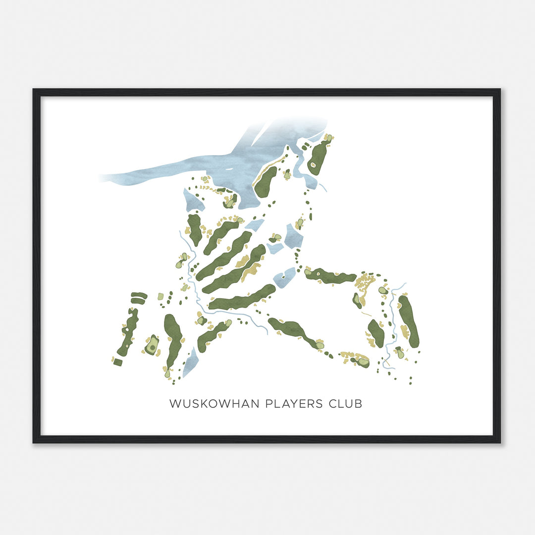 Print of Wuskowhan Players Club Modern Map