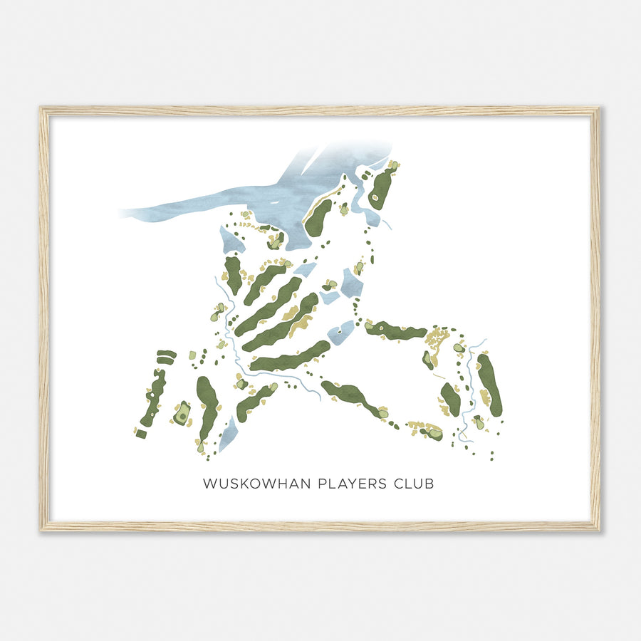 Print of Wuskowhan Players Club Modern Map