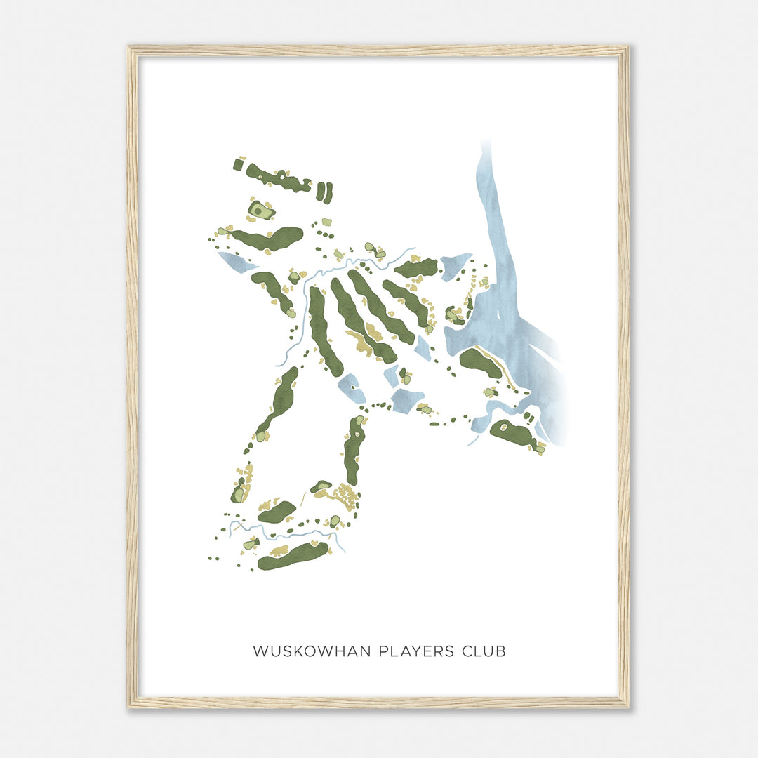 Print of Wuskowhan Players Club Modern Map