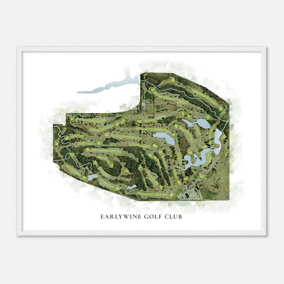 Print of Earlywine Golf Club Classic Map