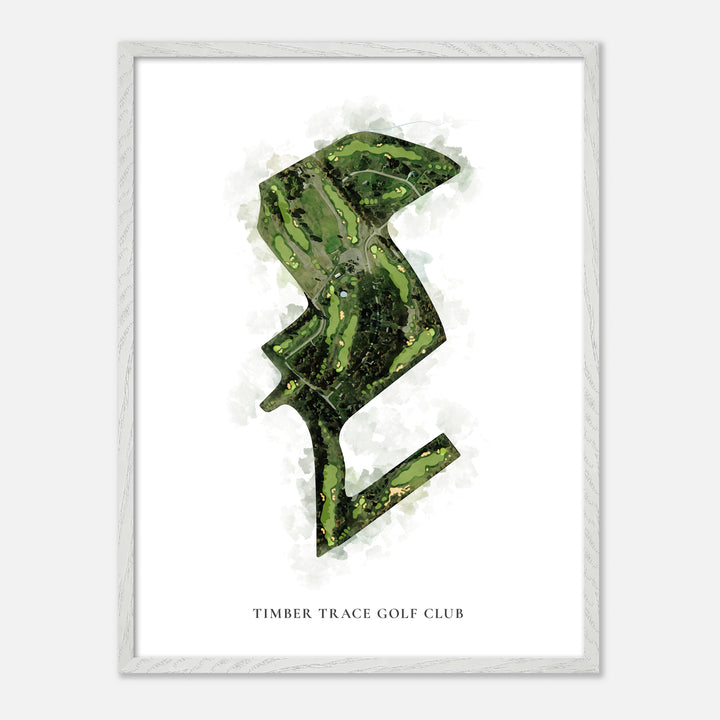 Print of Timber Trace Golf Club Classic Map