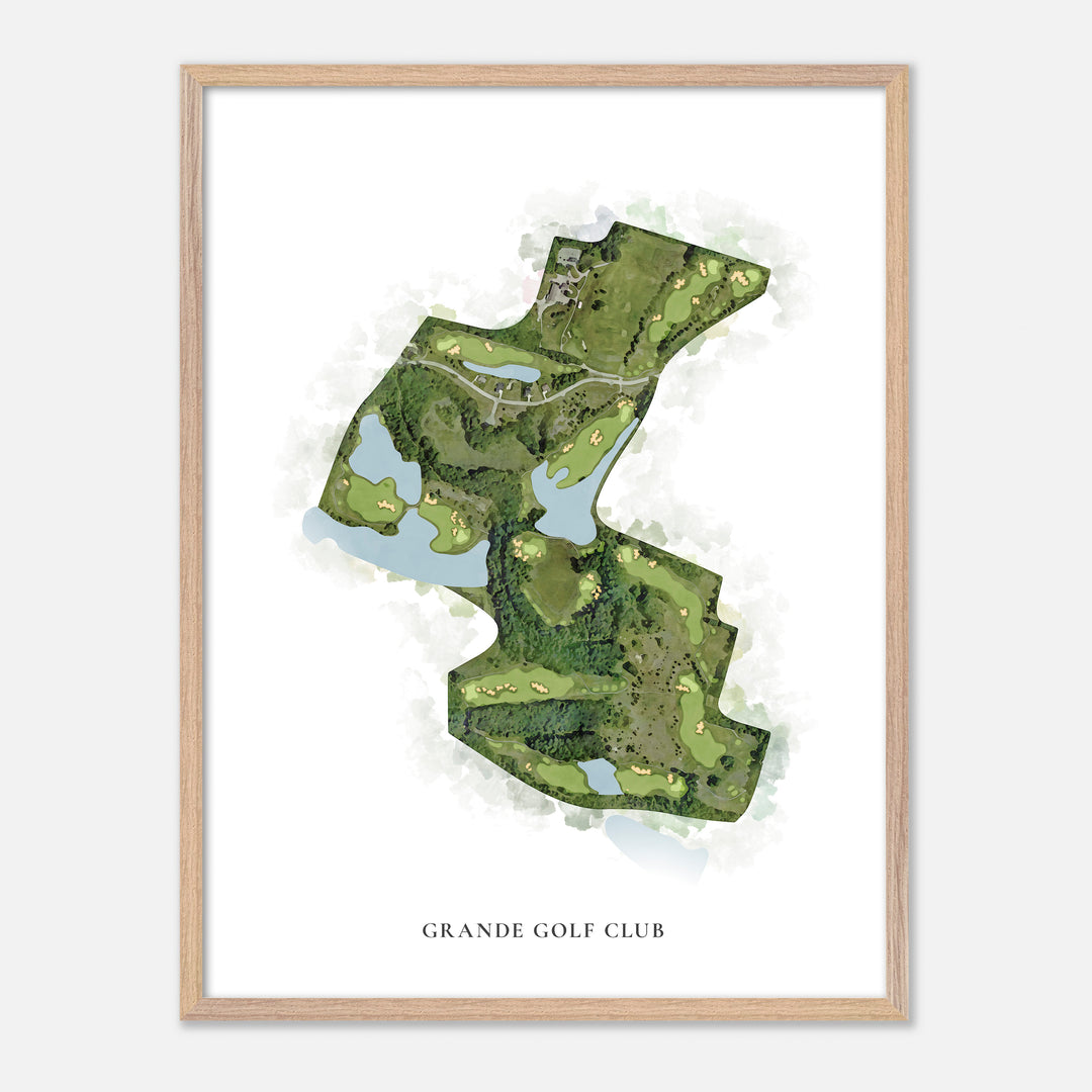 Print of Grande Golf Club Classic Map