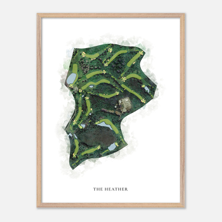 Print of The Heather Classic Map