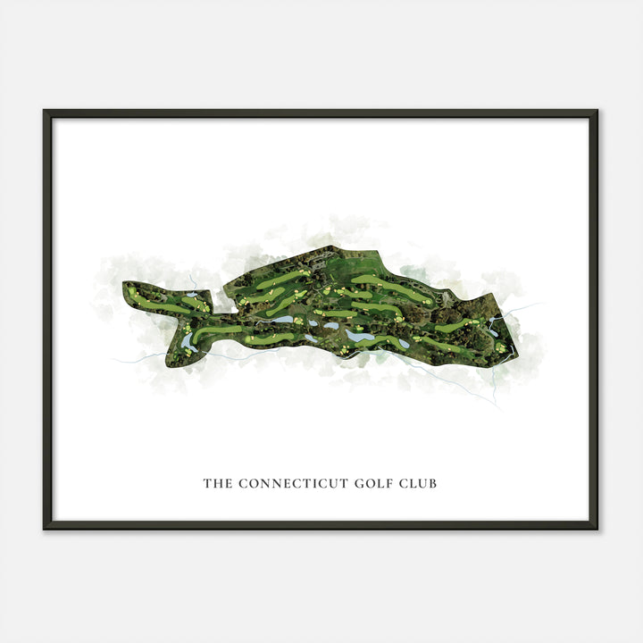 Print of The Connecticut Golf Club Classic Map