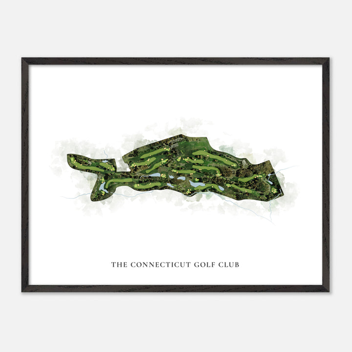 Print of The Connecticut Golf Club Classic Map