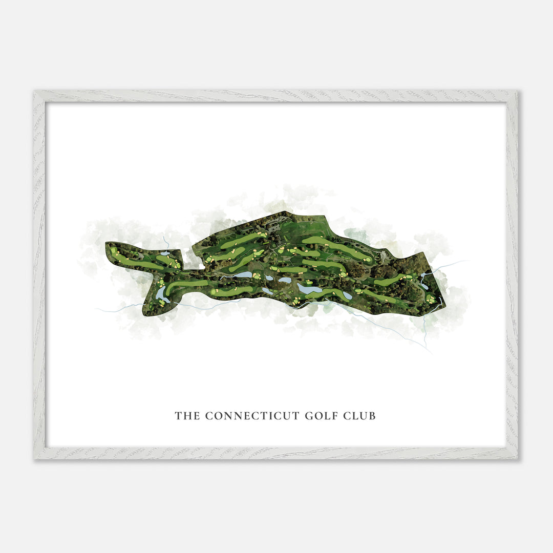 Print of The Connecticut Golf Club Classic Map