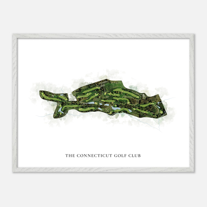 Print of The Connecticut Golf Club Classic Map