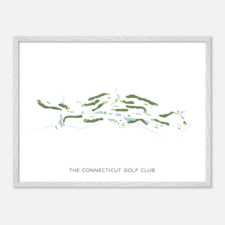 Print of The Connecticut Golf Club Modern Map