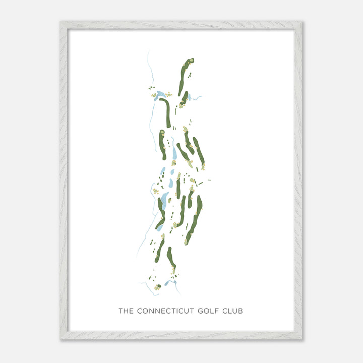 Print of The Connecticut Golf Club Modern Map
