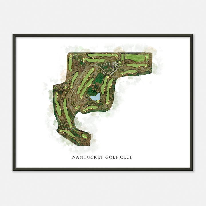 Print of Nantucket Golf Club Classic Map