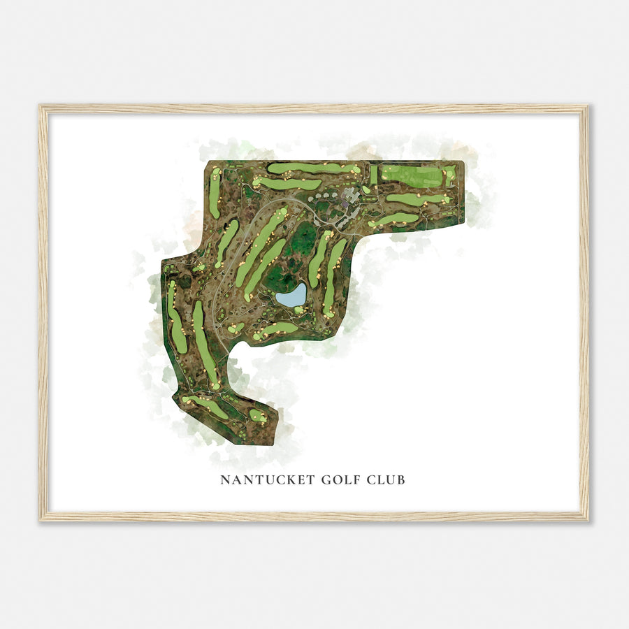 Print of Nantucket Golf Club Classic Map
